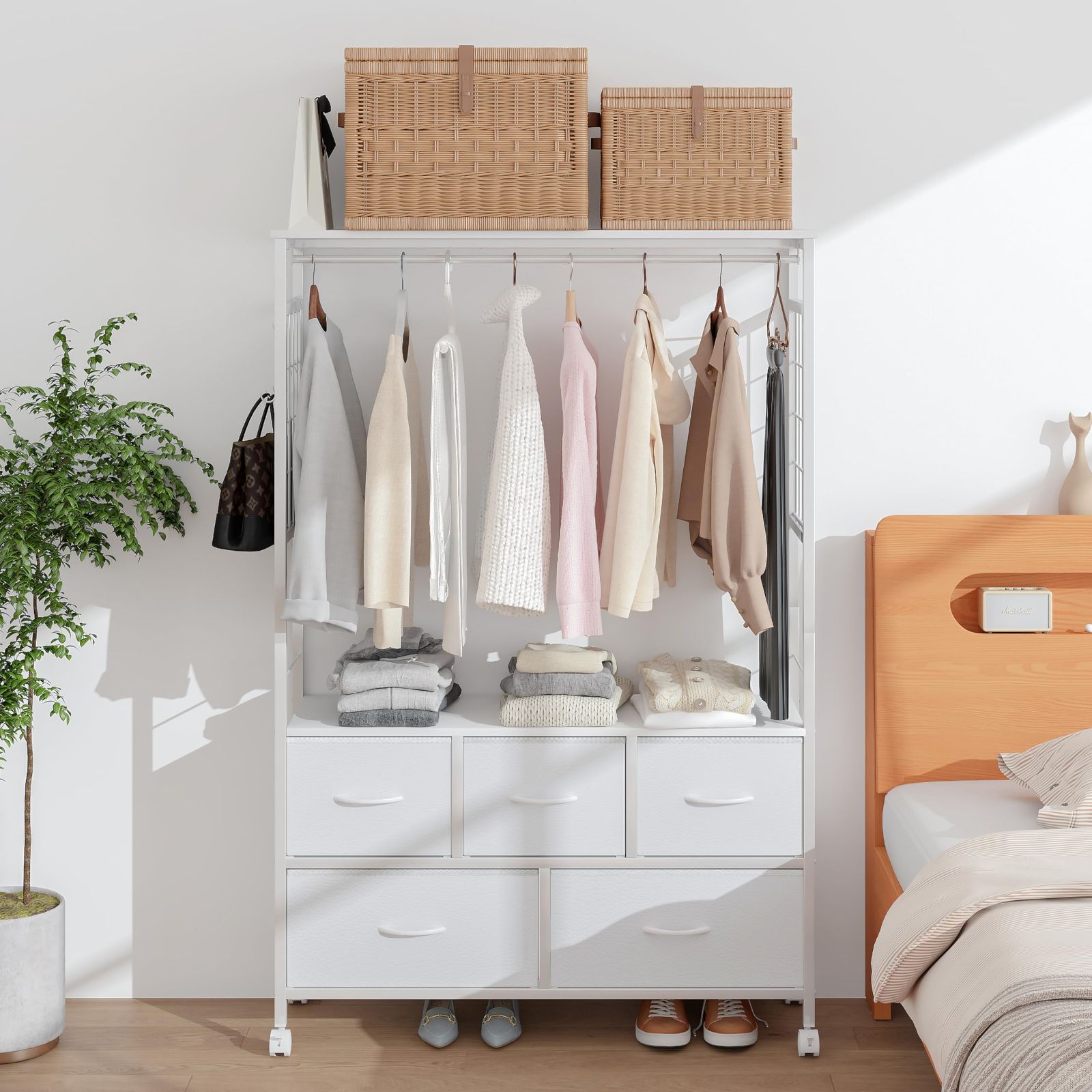 ベビーサークル 扉付き ハイタイプ 大阪熊 okuma 140×200 ピンク 楽天