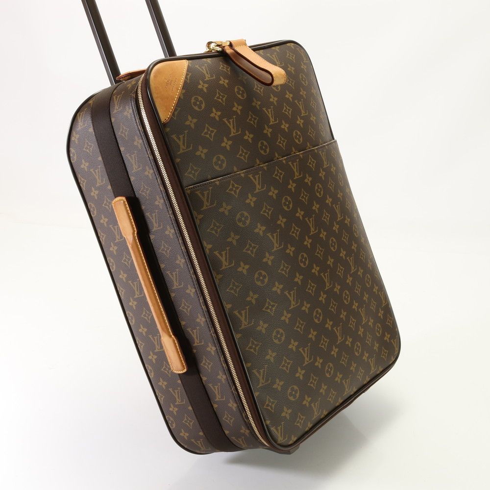 美品 ルイヴィトン モノグラム ペガス55 M23294 2WAY スーツケース キャリーケース A4 メンズ ERY AJ12-3【中古】