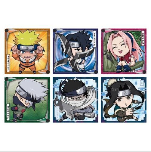 未開封】にふぉるめーしょん NARUTO-ナルト- 疾風伝 忍界シール