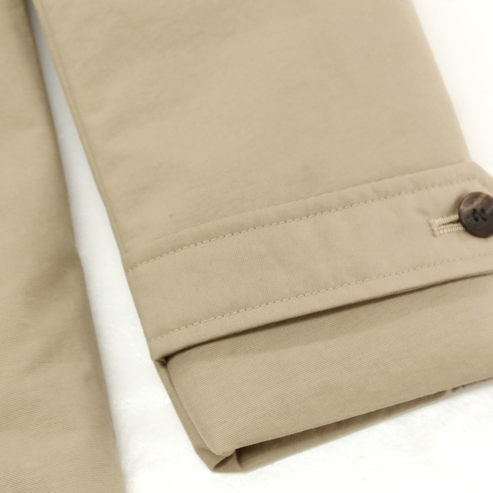 ダブルジェイケイ wjk ナイロン 中綿 チェスターフィールドコート ベージュ サイズS メンズ KANDAIZUMI_COM