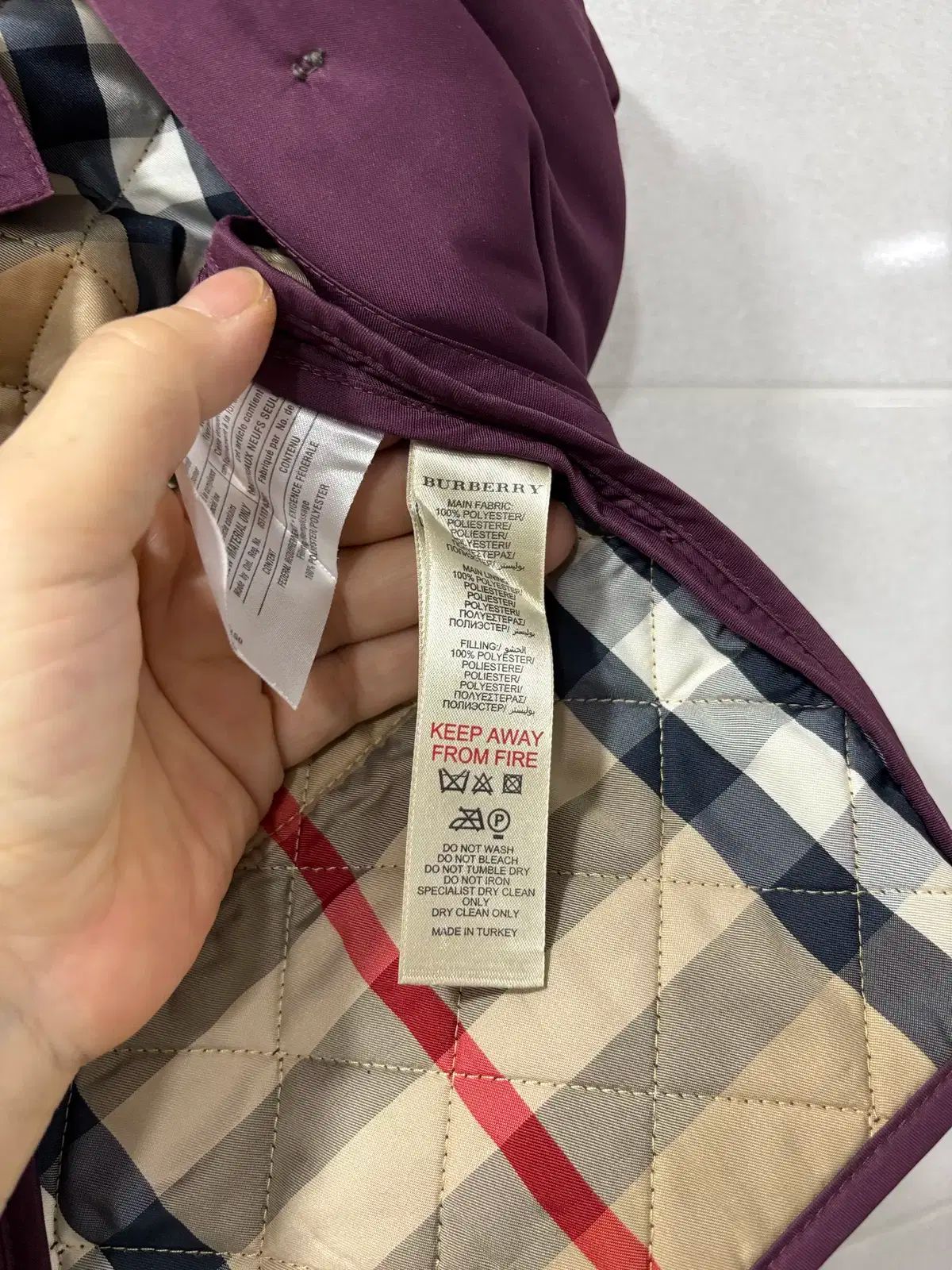 キルティングベビー服