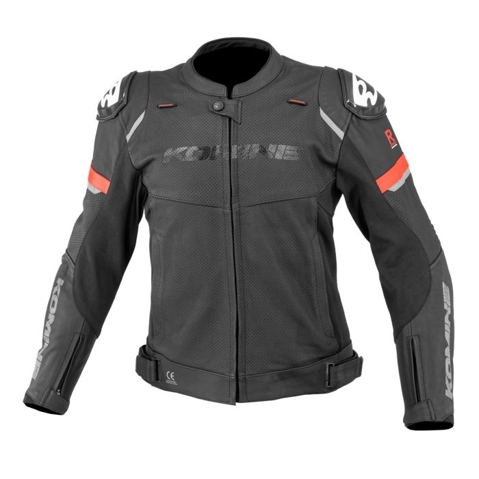 【新品・5営業日で発送】コミネ(Komine) LJ-539 R-SPEC SPORTS LEATHER JKT BK XL 02-539 ブラック サイズ:XL