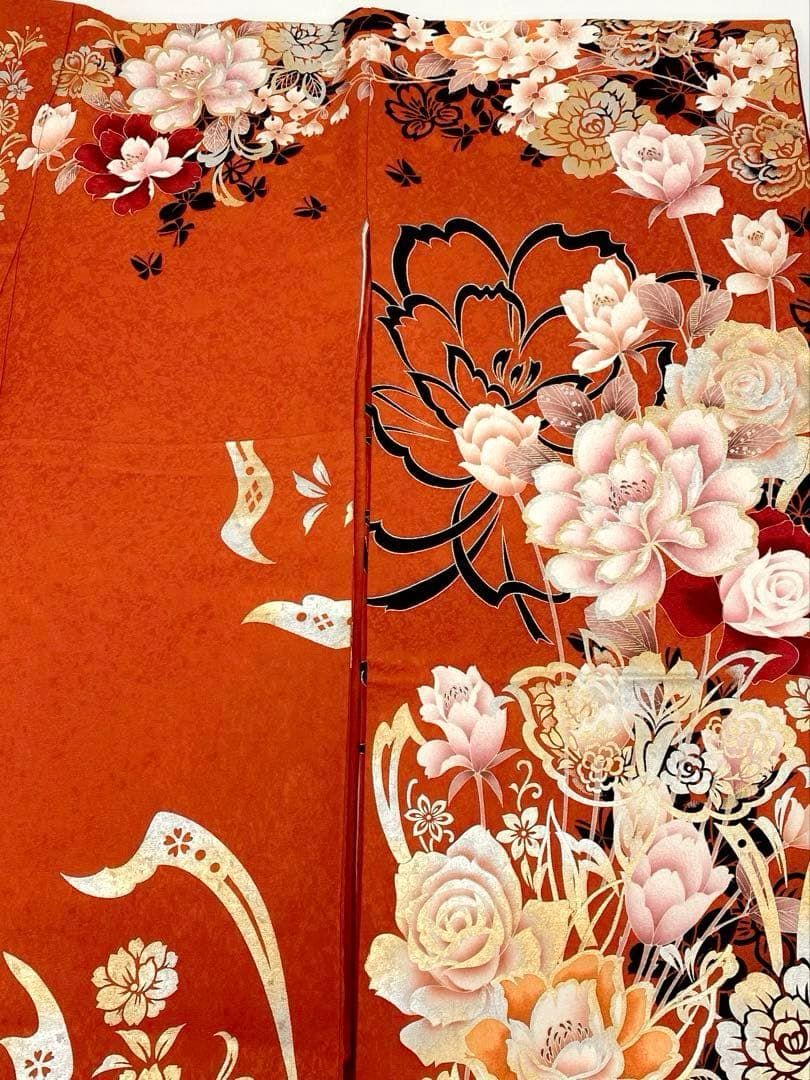 振袖 豪華 金彩 紋意匠 身丈167cm パールトーン加工済 MO2676 - メルカリ