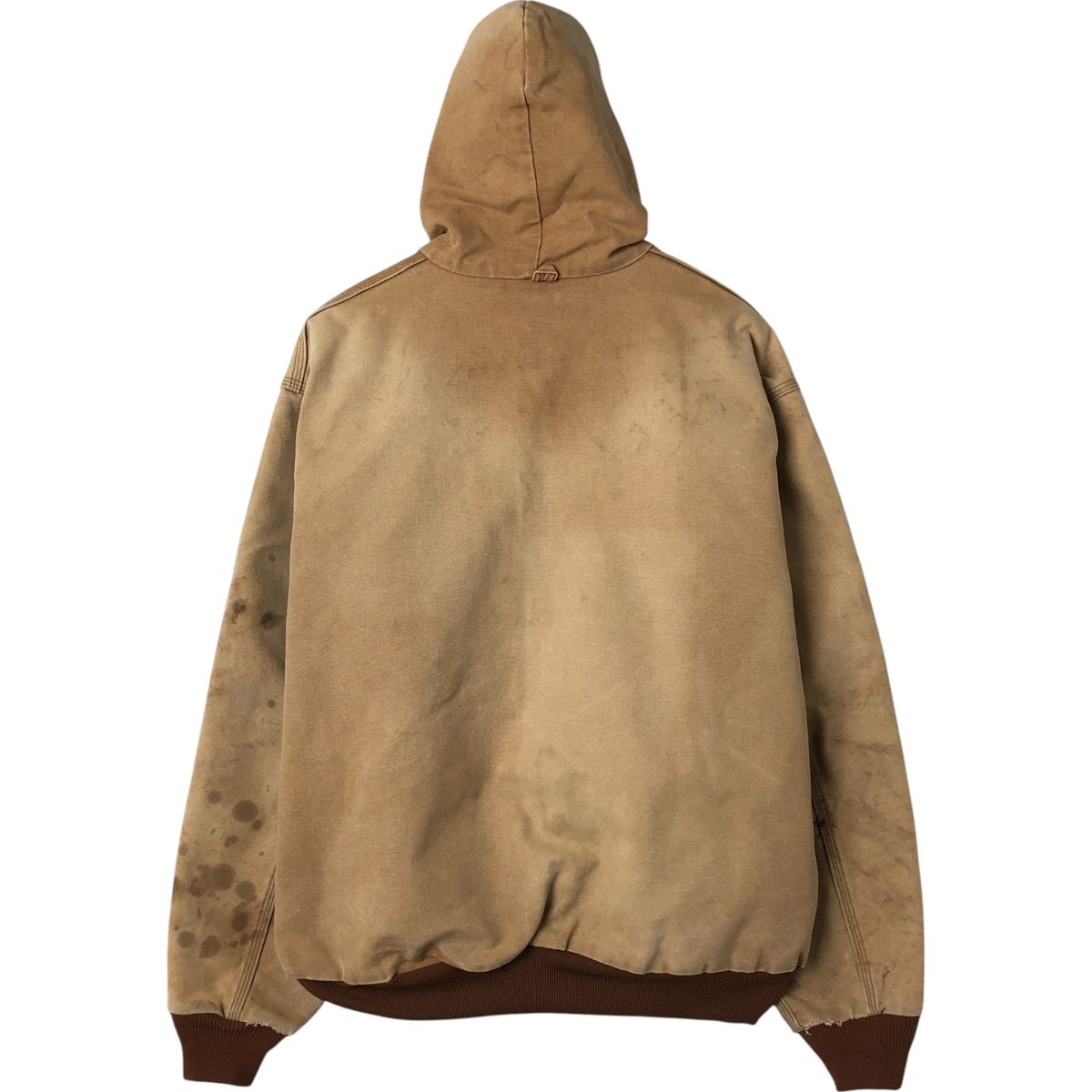 古着 カーハート Carhartt アクティブジャケット ダックフルジップ 