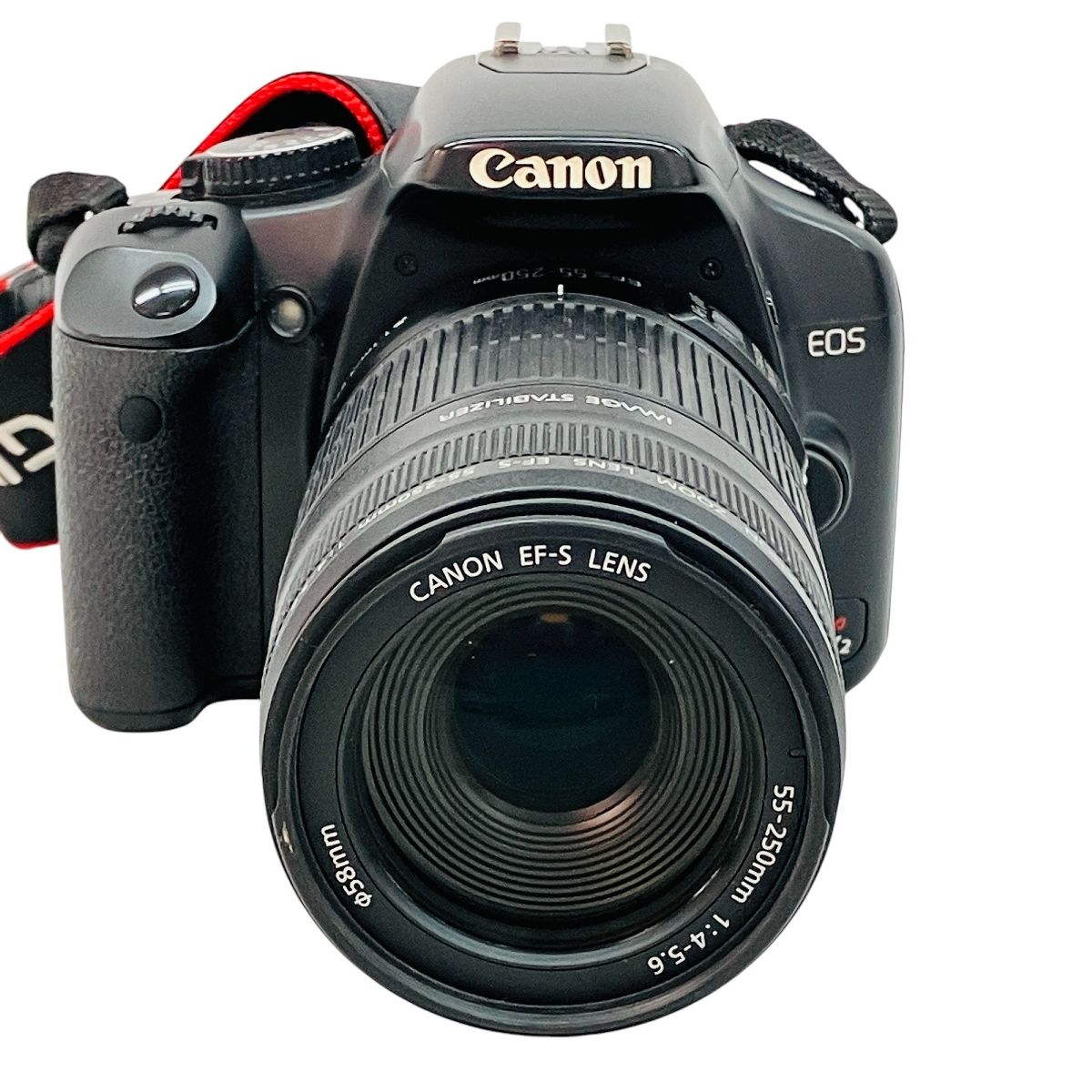 【美品】Canon EOS Kiss X2 EFS18-55,55-250mm EOS Kiss キヤノン Canon X2 EF-S 55-250mm STM 望遠 レンズセット