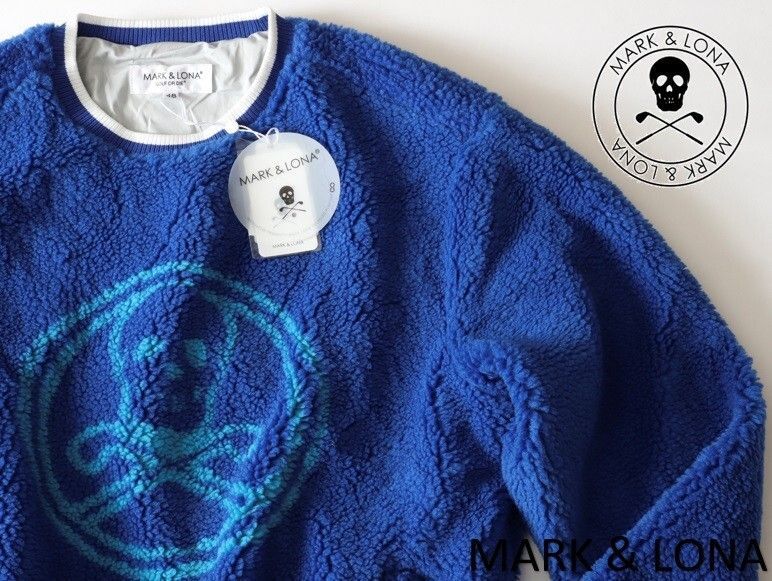 韓国限定モデル☆MARK&LONA マーク&ロナ☆モコモコサークルスカルロゴ