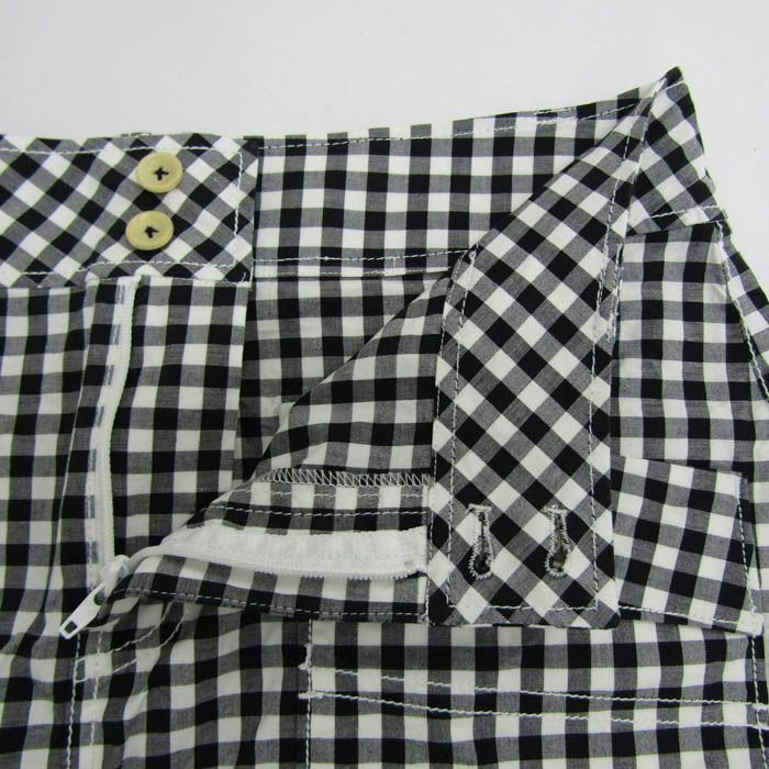 パーリーゲイツ ミニスカート ボトムス スコート チェック柄 ゴルフ