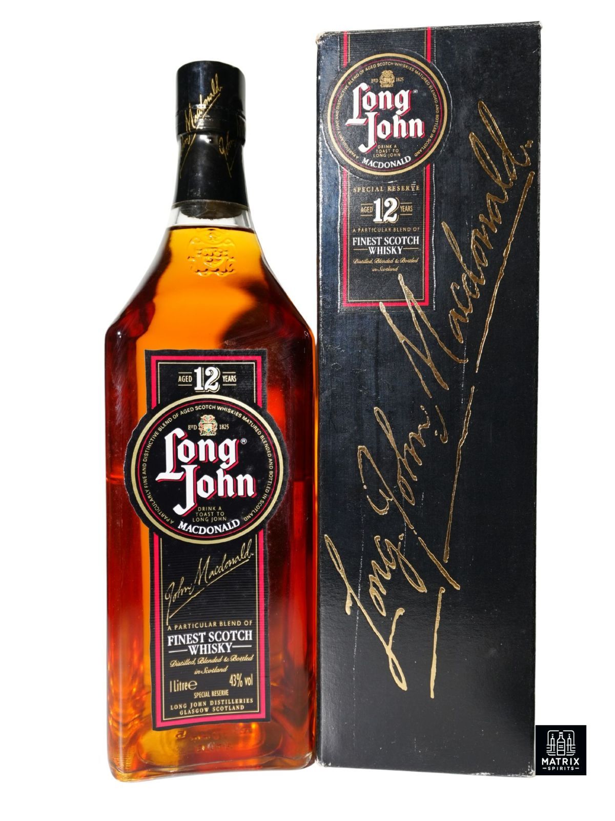 ロングジョン 12年 1000ml 1990年代流通品 - メルカリ