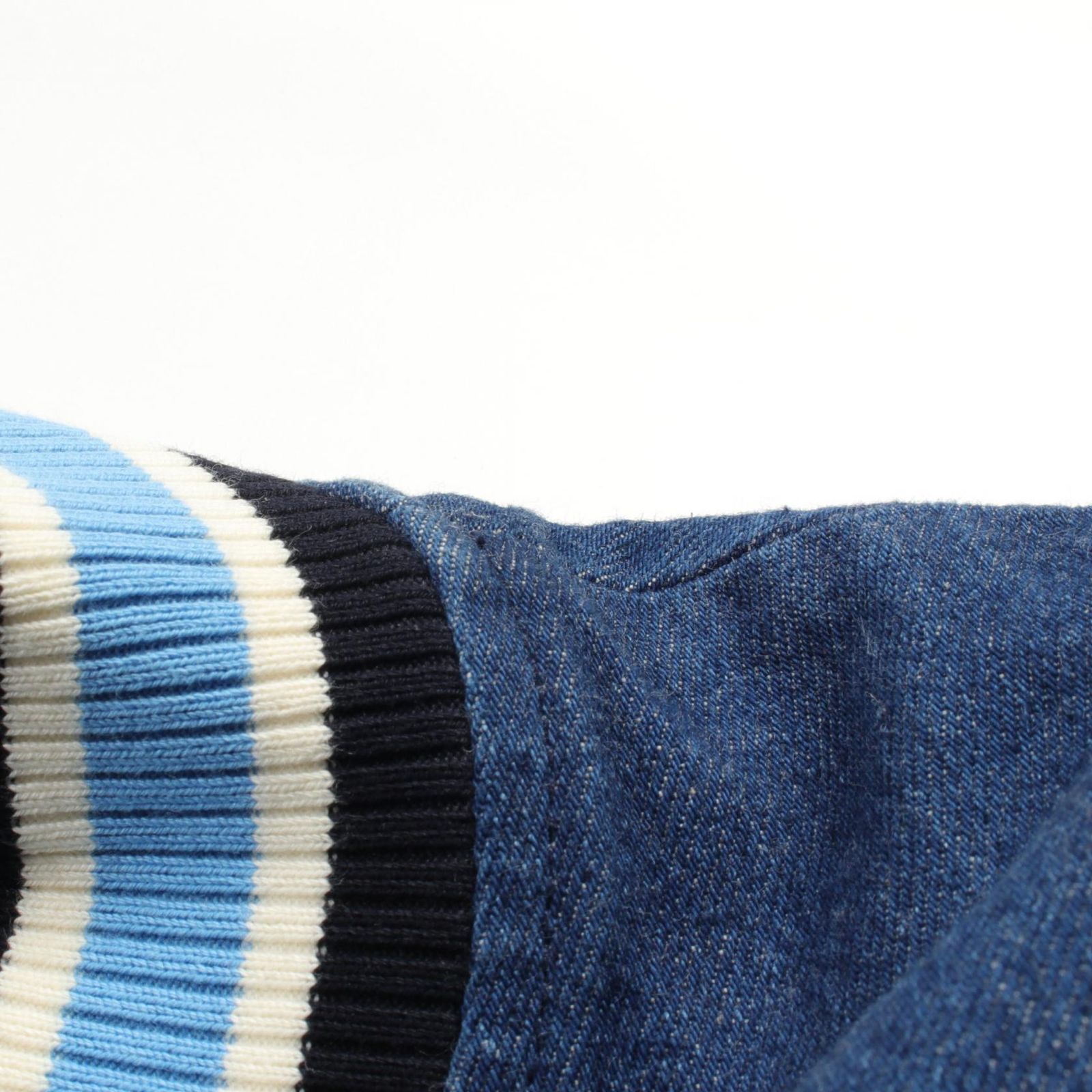 グッチ GUCCI スタジャン ブルー/ホワイト その他 デニム