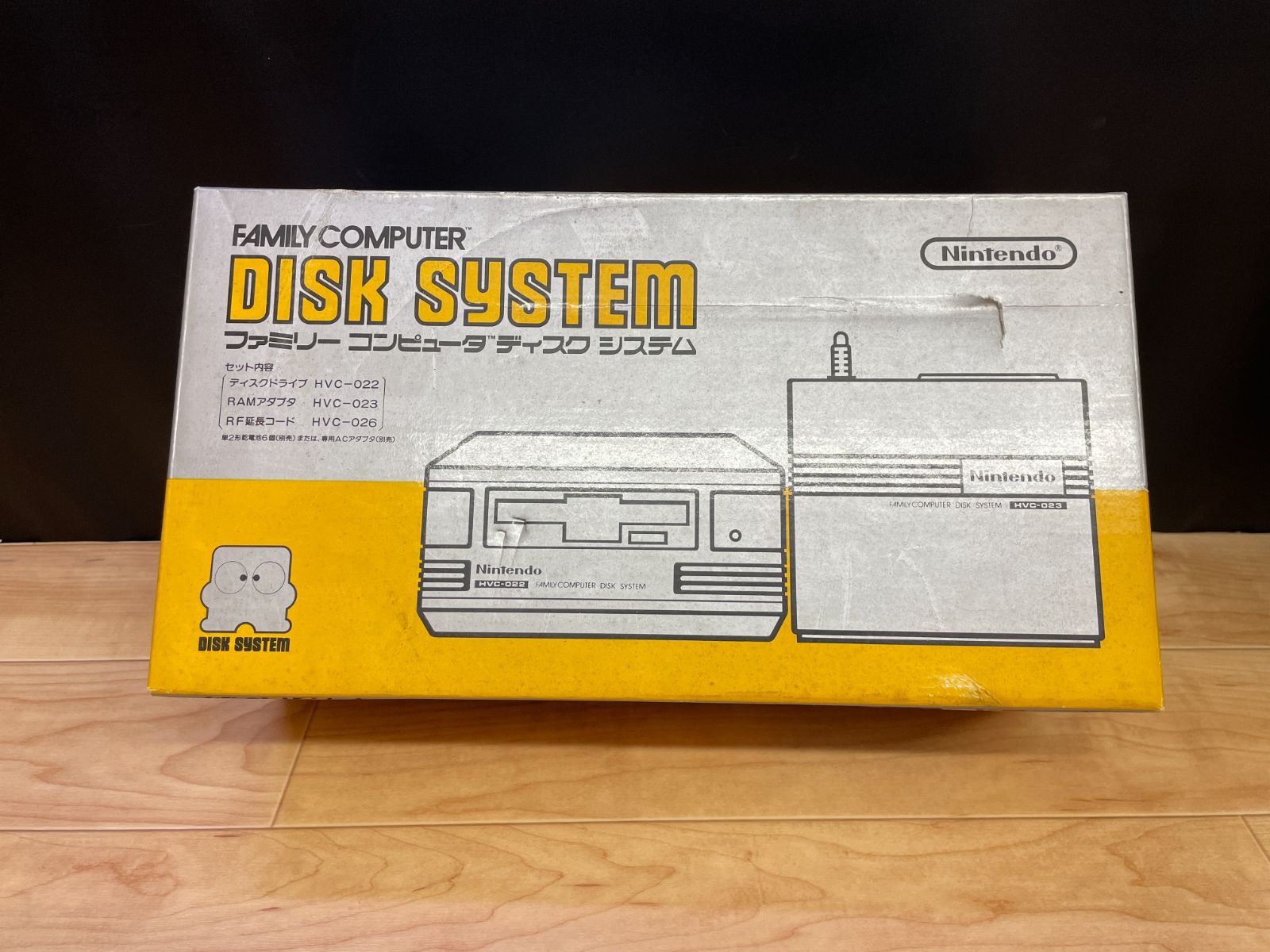 Nintendo ディスクシステム HVC-022 HVC-023 HVC-026 付属品完備 ファミコン周辺機器 mDD1250