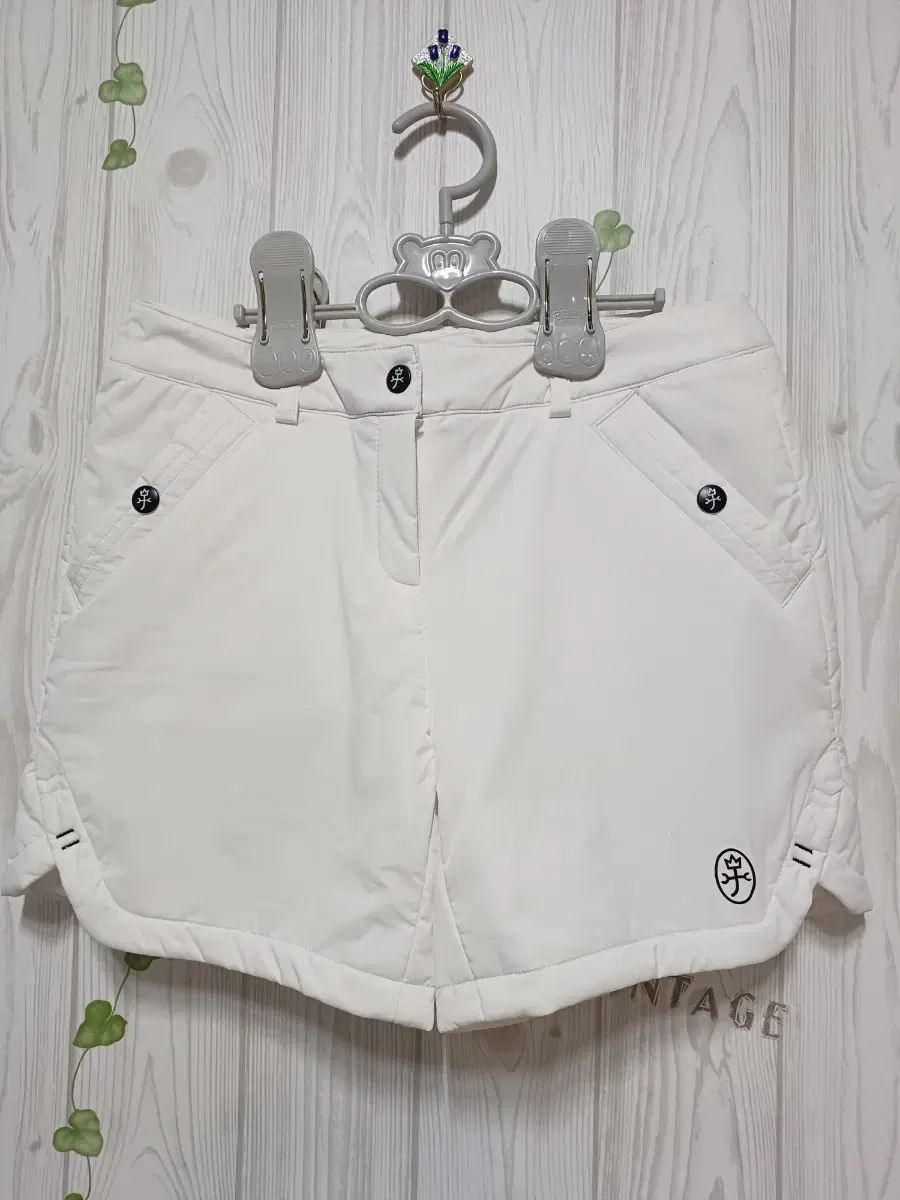 カステルバジャック ゴルフ 中綿ジャケット パンツ セットアップ 白 M