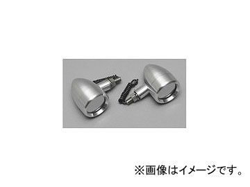 2輪 CF POSH グッドフェローズ アルミ削り出しウインカー 200502-SA ニュースクールウインカー シルバーボディ/スモークレンズ 入数：1セット(左右)