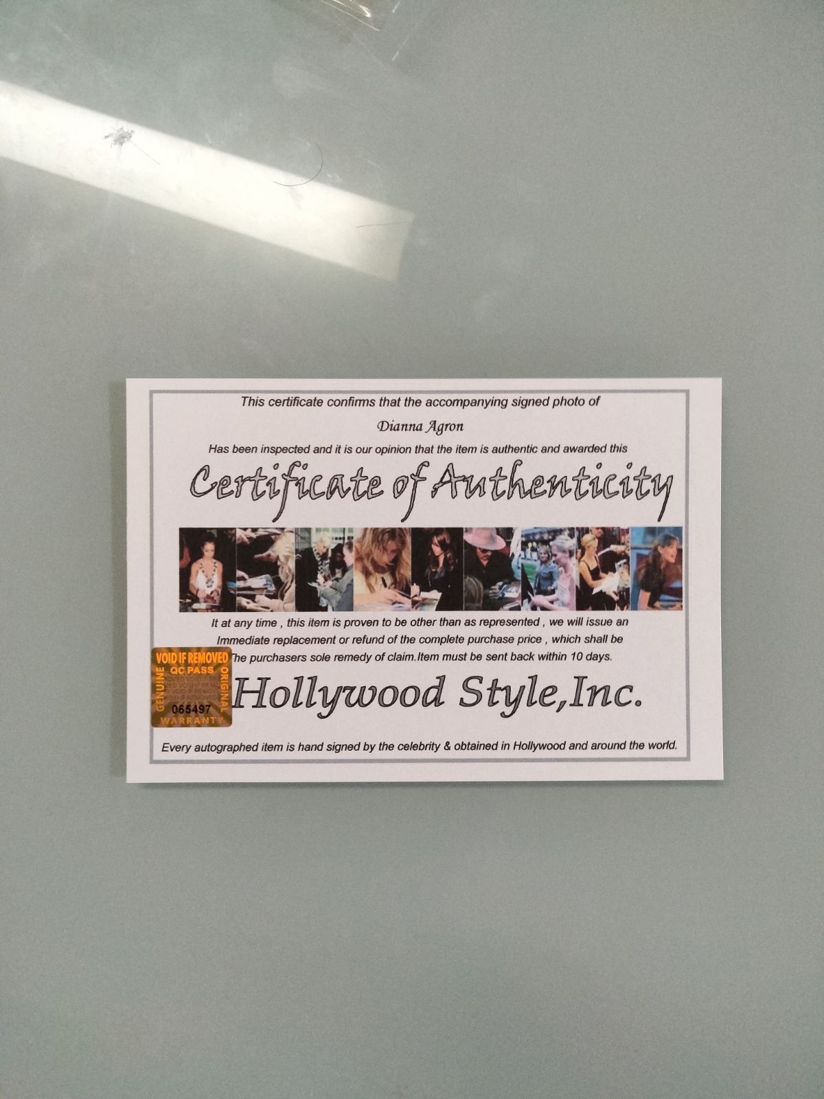 セール中…ヘザー・モリス直筆サイン入り超大型写真…glee/グリー 【公式