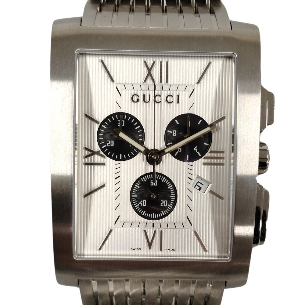 GUCCI グッチ 8600M Gメトロ クロノグラフ クォーツ 稼働品 腕時計