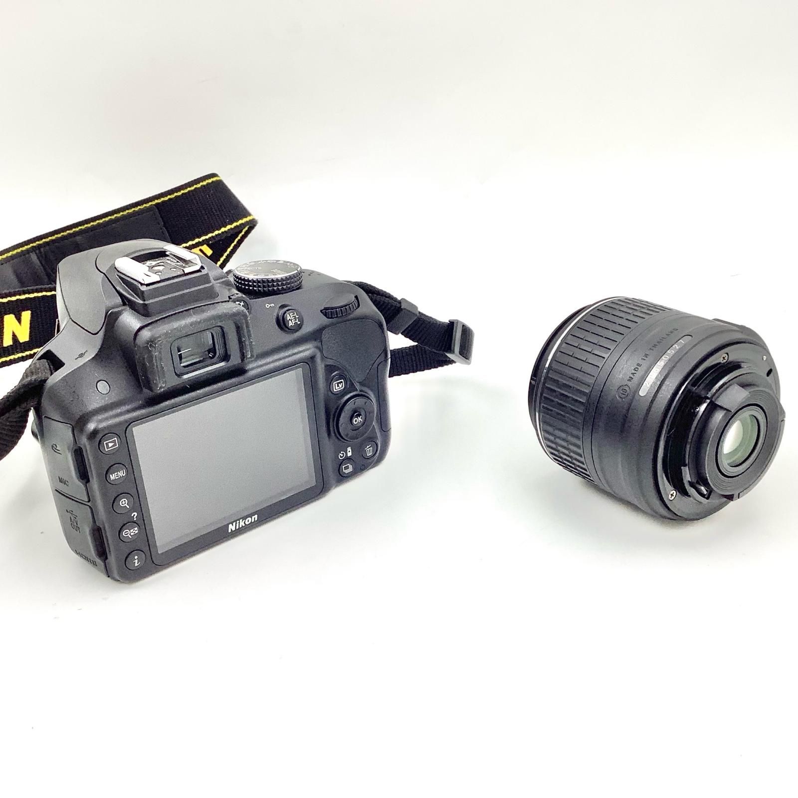 【返品保証・美品】Nikon D3300レンズキット ニコン 中古 1年保証 美品 Nikon D3300 18-55mm VR II レンズ