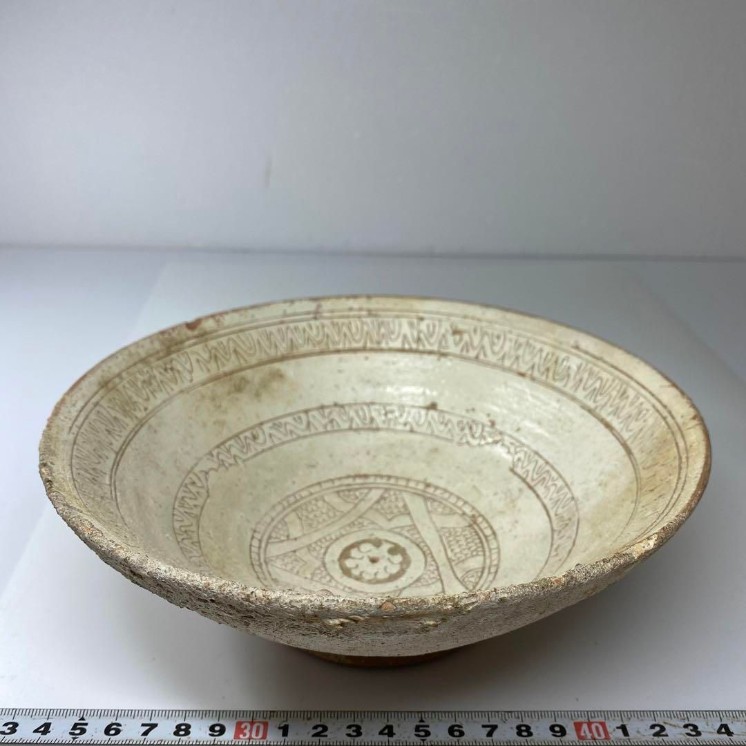 紀元前 ビザンチン鉢 直径20.5㎝ トヒカト 本な6-0906