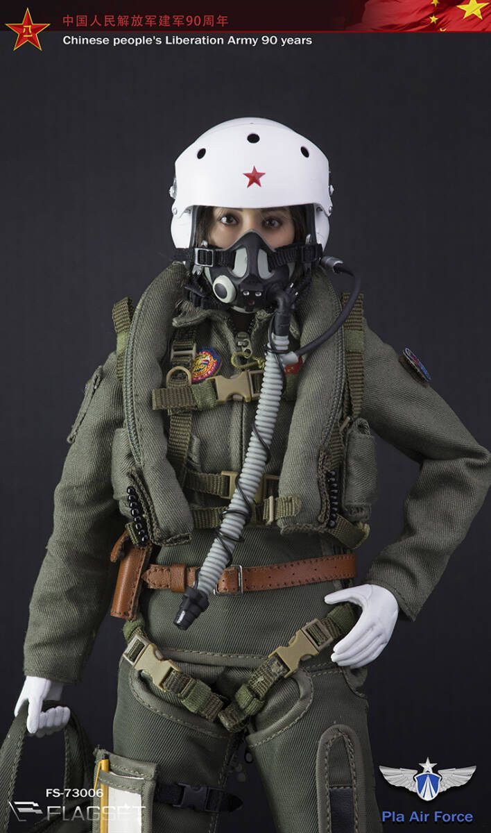 FLAGSET 1/6 中国人民解放軍 戦闘機パイロット アップグレード