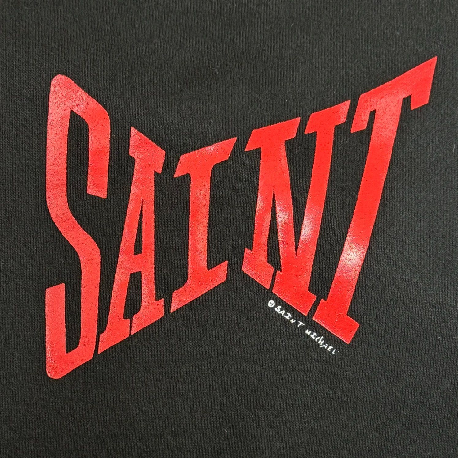 SAINT MICHAEL HOODIE SM-S21-0000-020 ロゴ スウェット フーディ  