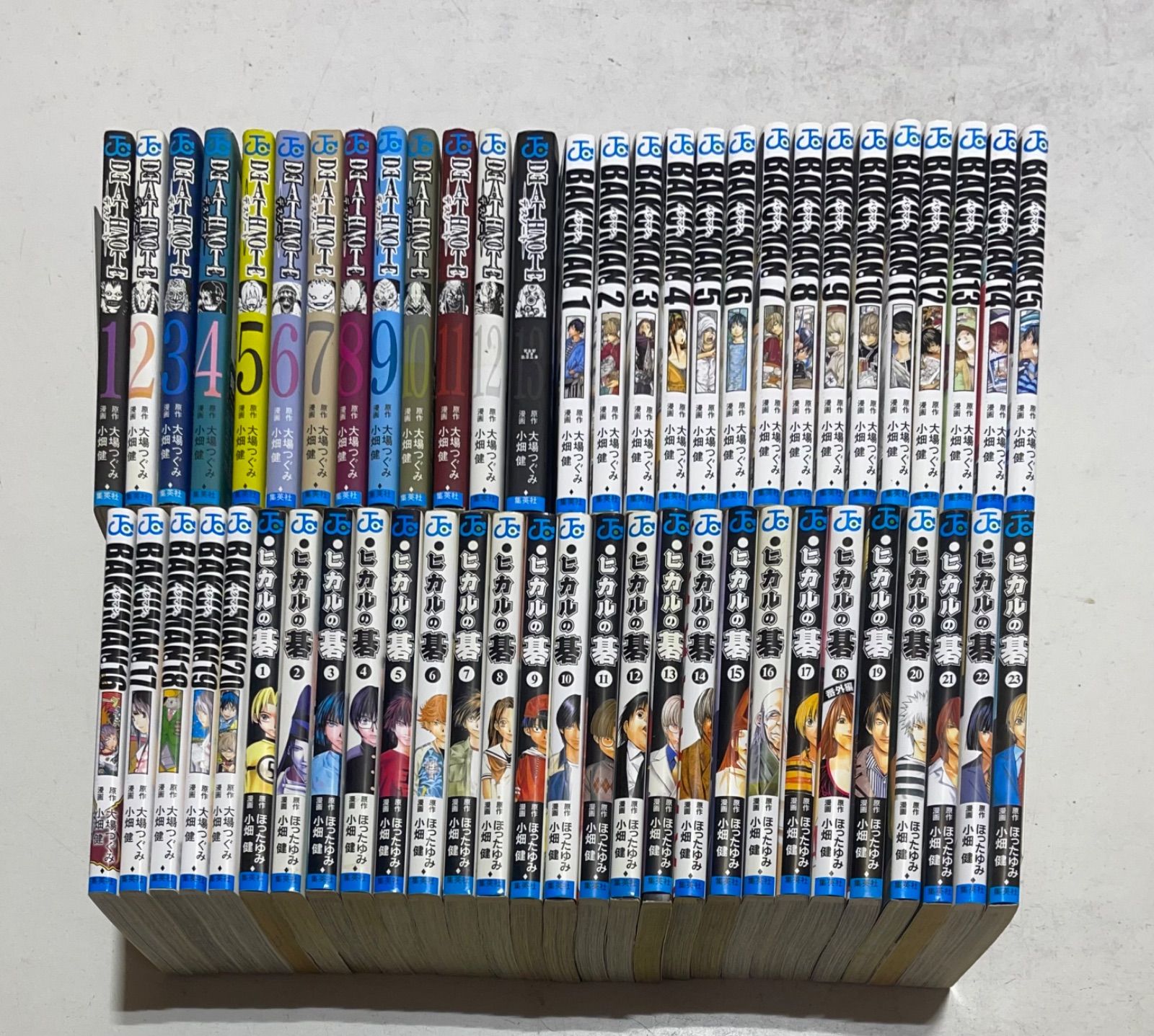 DEATH NOTE+バクマン。+ヒカルの碁 コミック 56巻セット+おまけ付き DEATH NOTE+バクマン。+ヒカルの碁 コミック 合計56巻セット+