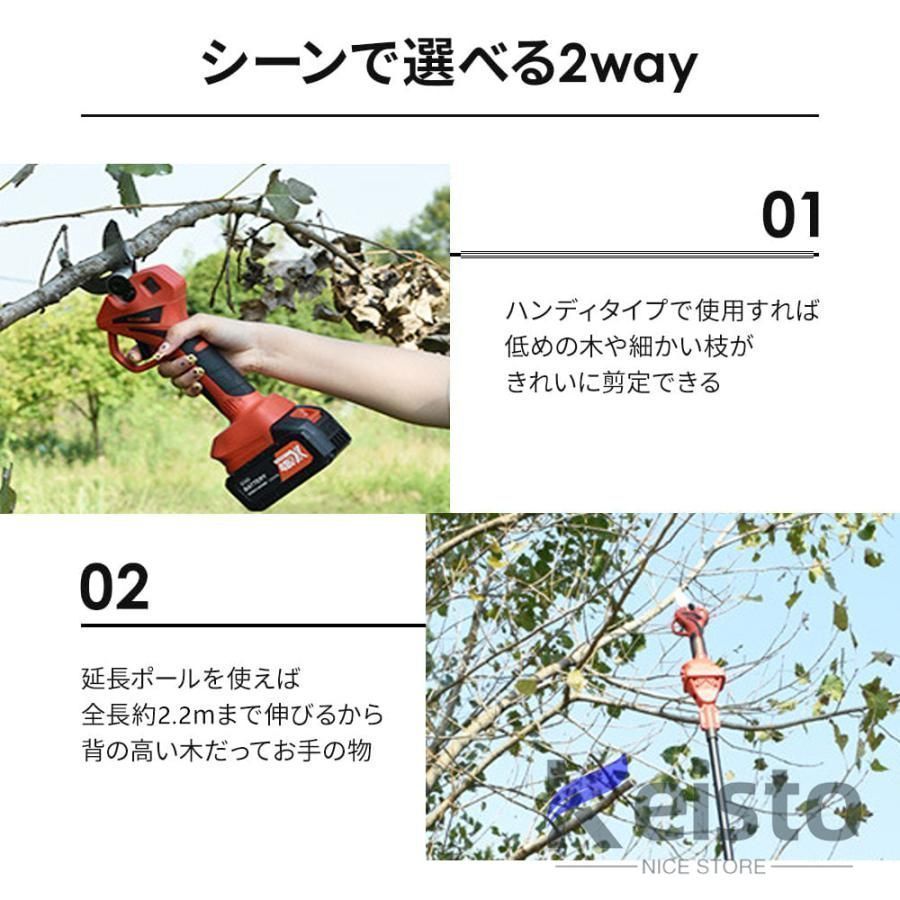 電動剪定バサミ