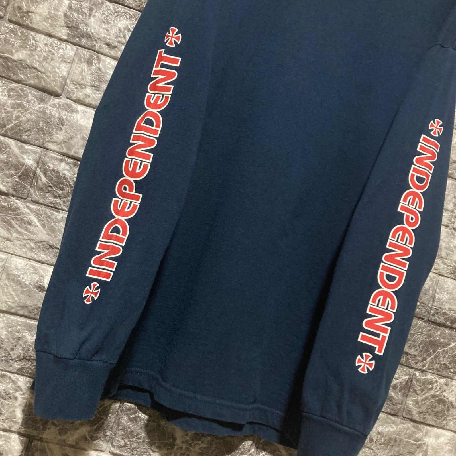 INDEPENDENT ロンT インディペンデント スケーター NAVY a11 - メルカリ