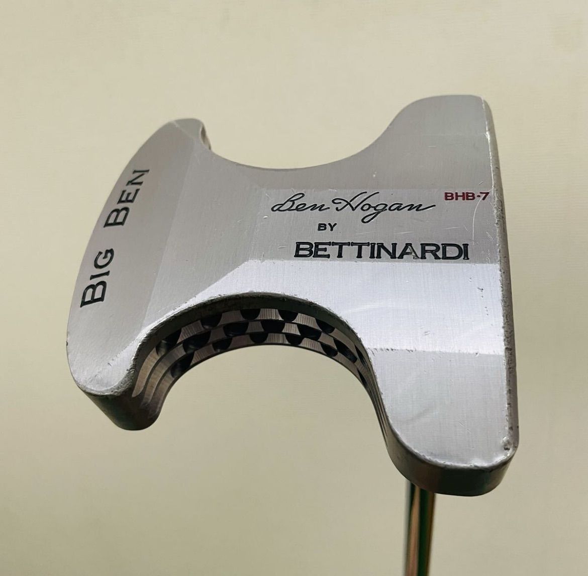 9001 BETTINARDI ベティナルディ Ben Hogan BHB 7 ベンホーガン メンズ 右利き パター 34インチ 送料無料 匿名配送
