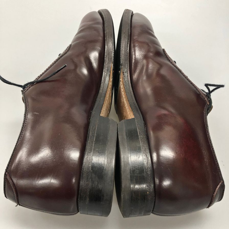 レザーシューズ プレーントゥ