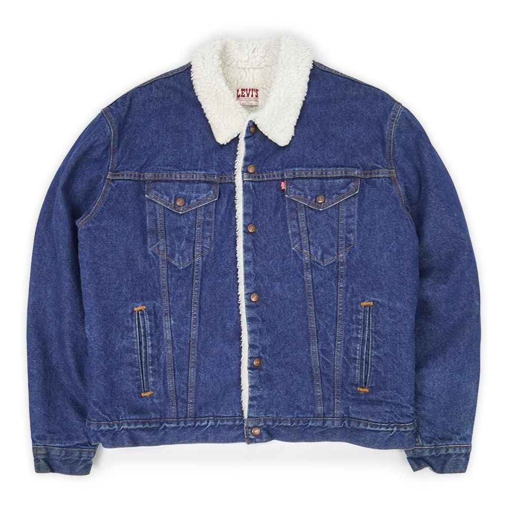 アメリカ製 USA製 Levi's デニム ボアジャケット Gジャン サイズ44 70s