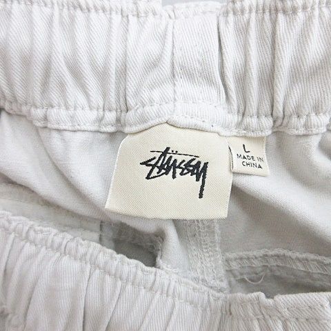ステューシー ホワイトパンツ Stussy BRUSHED BEACH PANT パンツ