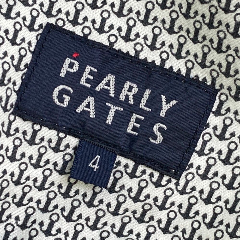 サイズ：4 PEARLY GATES パーリーゲイツ ストレッチ ロングパンツ