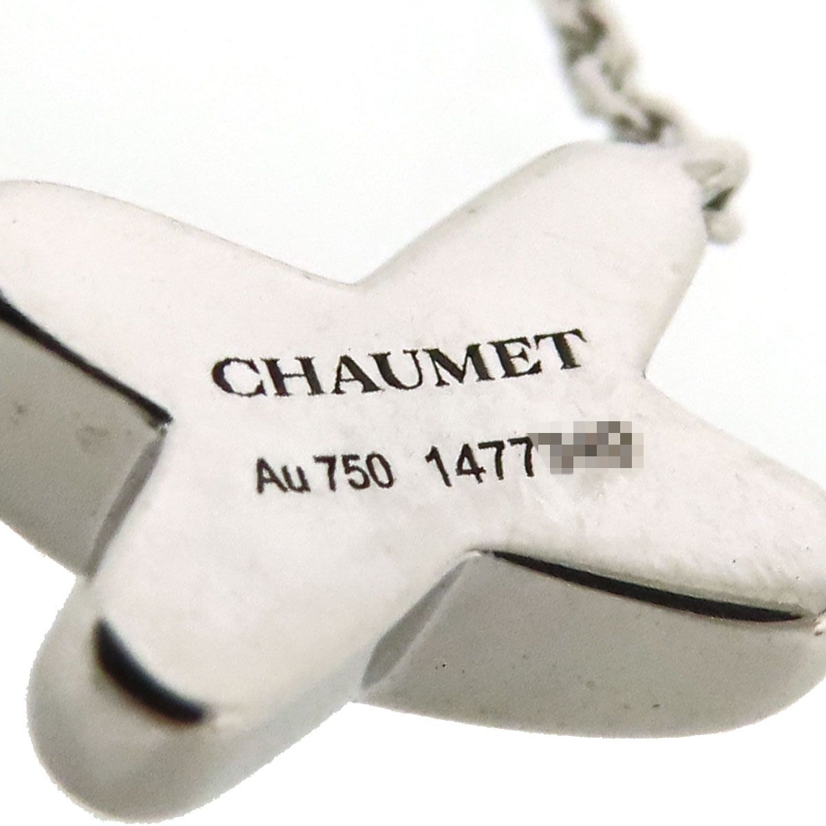 ショーメ リアン ドゥ ショーメ ネックレス Au750 (K18WG) レディース  