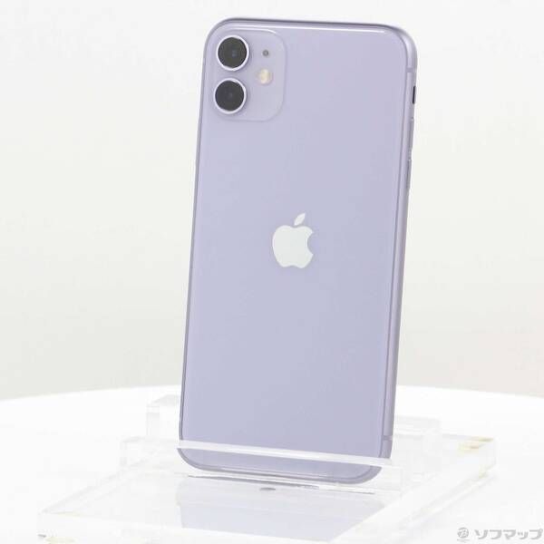 品〕 iPhone11 128GB パープル NWM52J／A SIMフリー【344】 【公式通販】