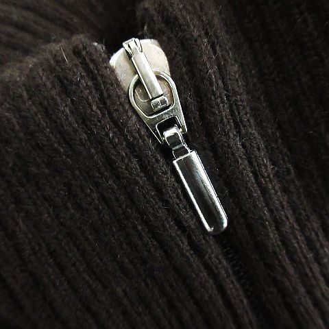 ダンヒル dunhill ニット ジャケット ブルゾン 長袖 ジップ