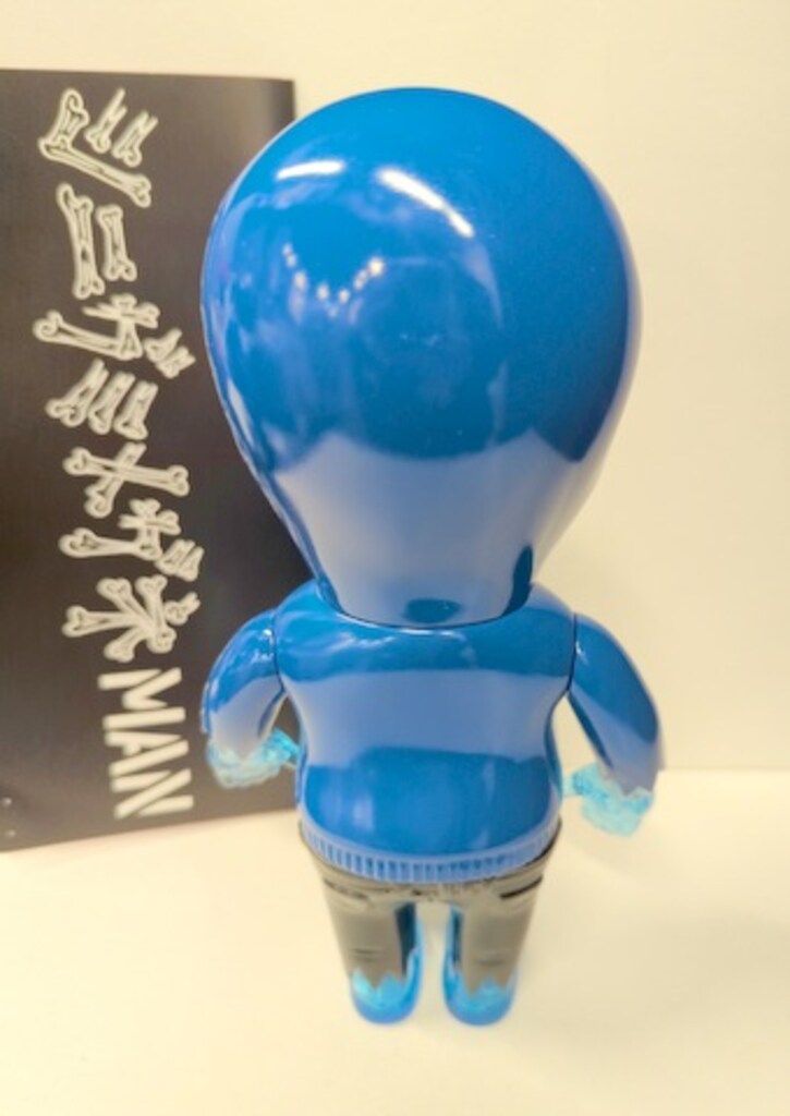 HEAD LOCK STUDIO KNUCKLE'S KUSTOM MONSTERS シニガミメガネMAN BLUE