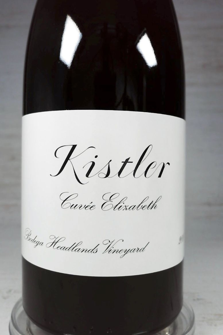 ★高評価96★キスラー、キュベ･エリザベス、ピノ・ノアール★ Kistler, Bodega Headlands, Cuvee Elizabeth [ 2008 ]