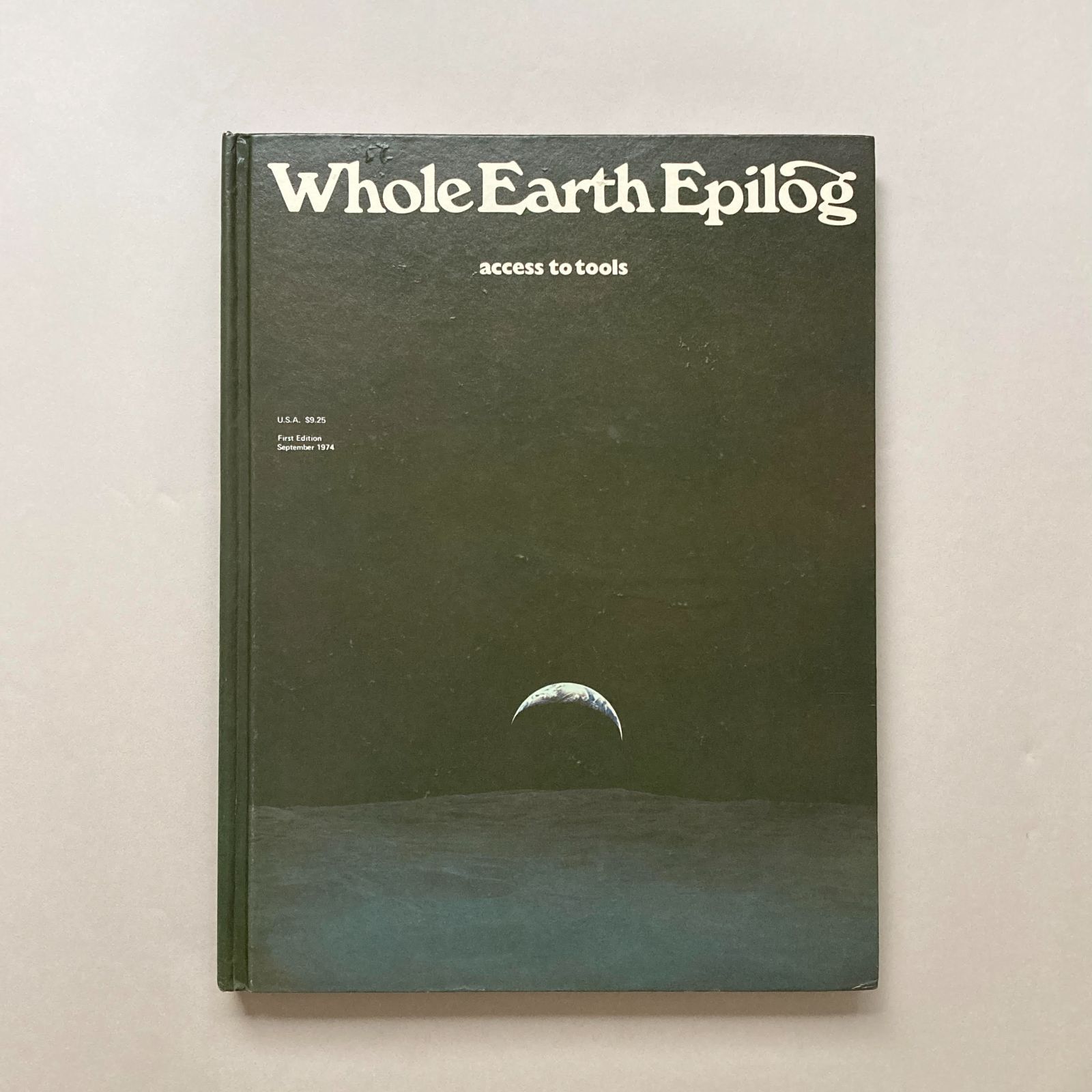 ホールアースエピローグ 1974年 Whole Earth Epilo e341 Whole Earth