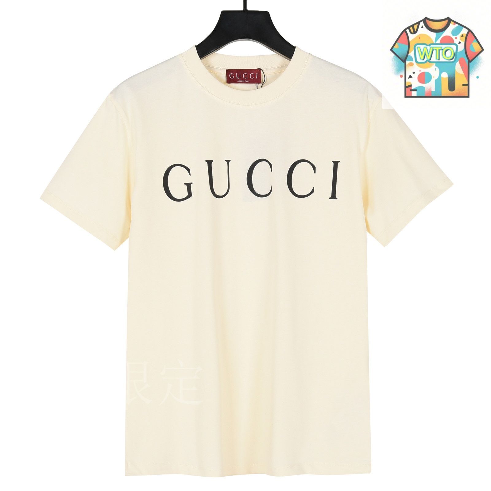【GUCCI】グッチ 2025ss ロゴTシャツ ホワイト 今日特価】Gucci グッチ 2025 春夏 ショー限定 ロゴ T シャツ-3