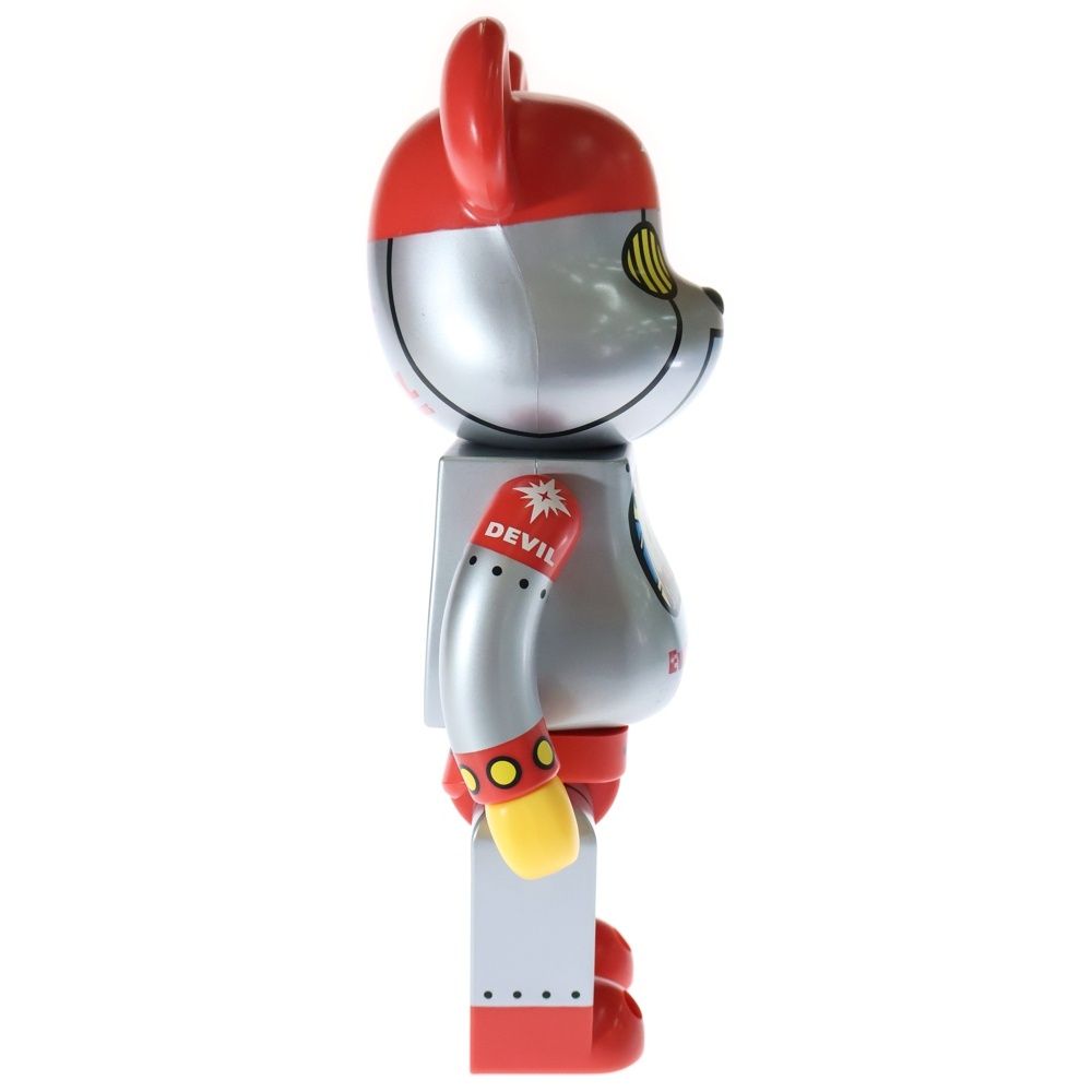 MEDICOM TOY - MEDICOM TOY メディコムトイ EVIL BEAR BE@RBRICK 400% デビルベアー ベアブリック フィギュア レッド/シルバー MEDICOM TOY (メディコムトイ) EVIL BEAR BE@RBRICK 400% デビル