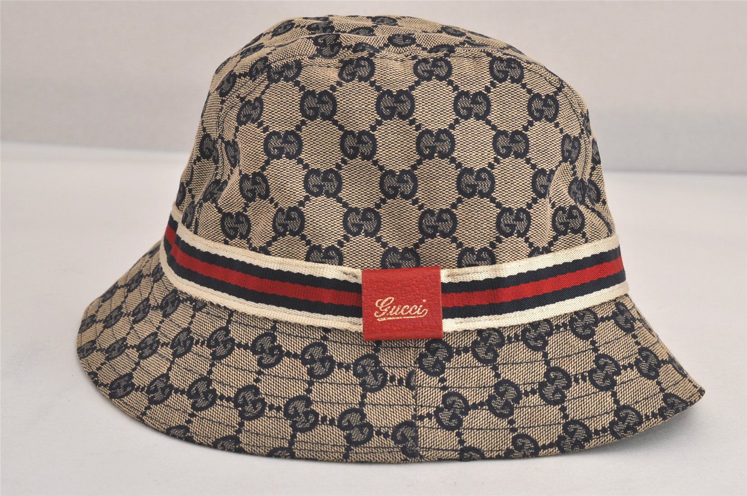 GUCCI /グッチ　シェリーライン　バケットハット GUCCI】グッチ バケットハット 帽子 GGキャンバス シェリー