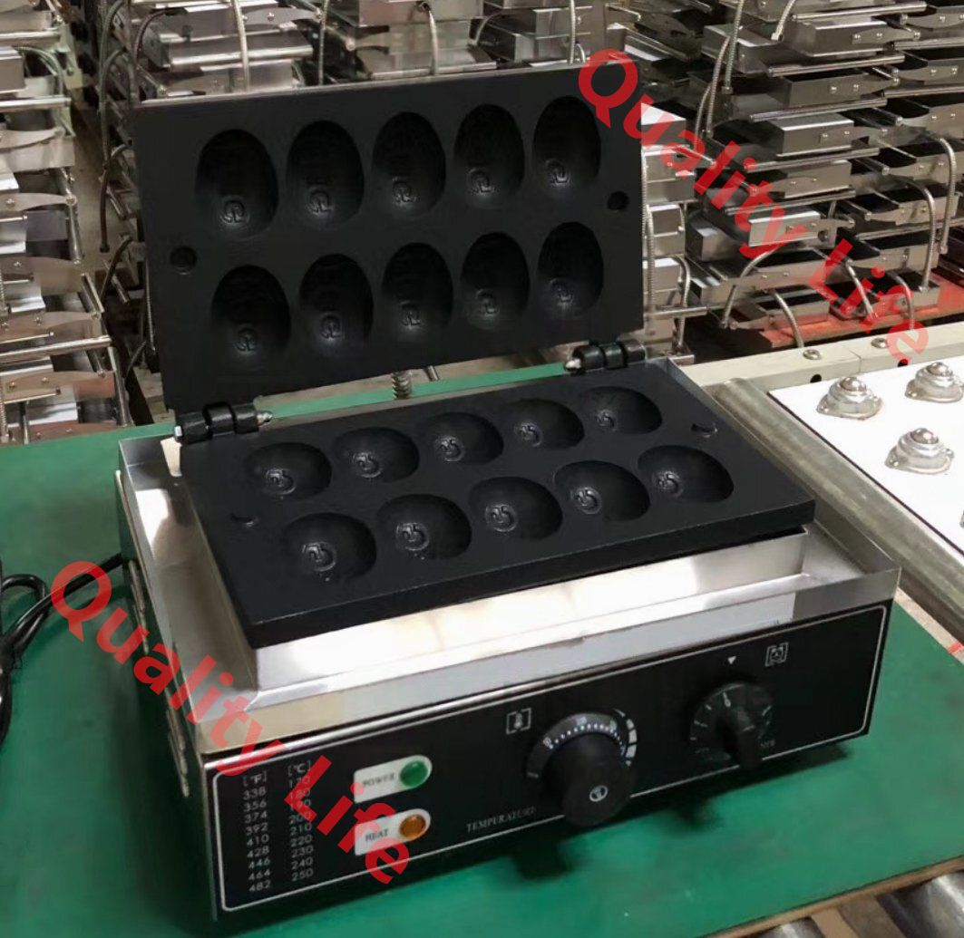 電気 卵型のベビーカステラ ベビーカステラ機 10ピース 単相１0０V|業務用|厨房機器|飲食店