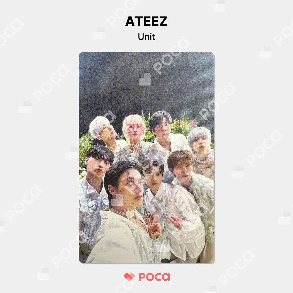 【ATEEZ ユニット】 GOLDEN HOUR : Part.2 TOKTOQ SET VER. ATEEZ OFFICIAL PLATFORM 公式 トレカ Pocamarket公式