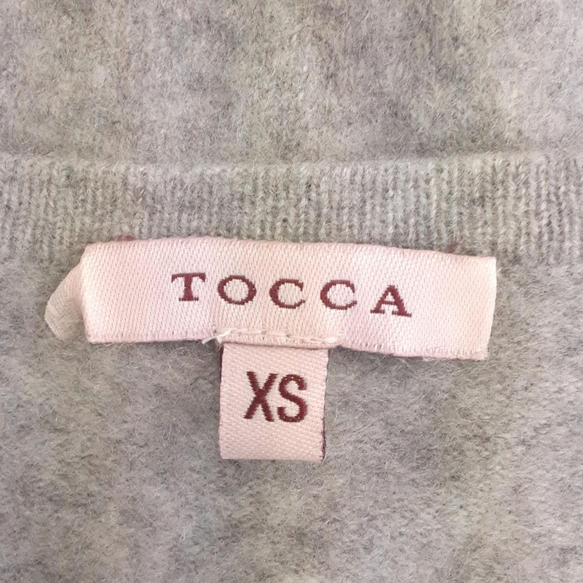 TOCCA(トッカ) カーディガン サイズXS レディース美品 - ライト TOCCA(トッカ) カーディガン サイズXS レディース美品 - ライト