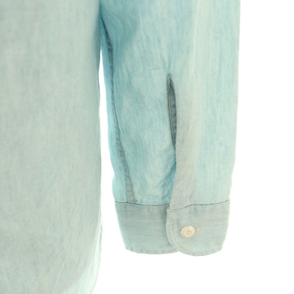 マディソンブルー MADISONBLUE シャンブレーシャツ 長袖 スタンド  