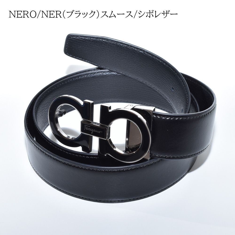 Salvatore Ferragamoベルト ダブルガンチーニバックル新品未使用 サルバトーレフェラガモ Salvatore Ferragamo ベルト ダブル