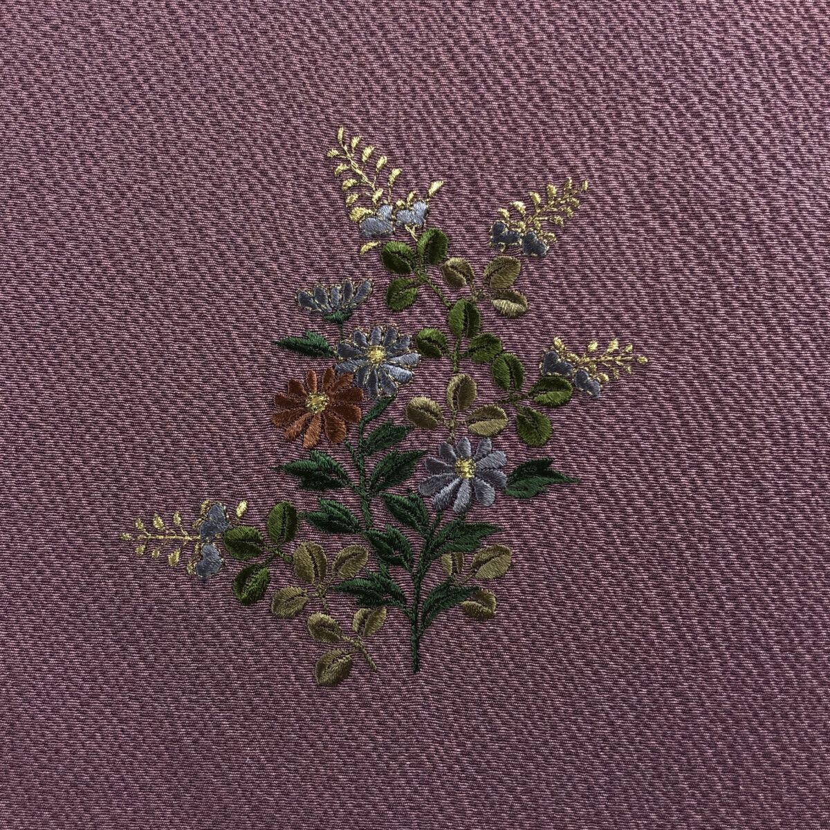 附下/美品/刺繍/紫/訪問着/仕立上がり/適応身長153～160㎝/8770 - メルカリ 