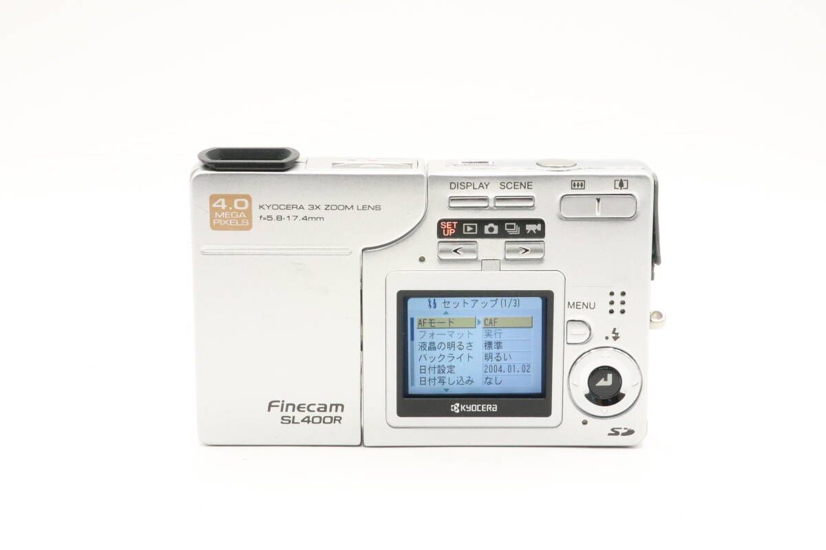 ☆現状品☆ 京セラ KYOCERA Finecam SL400R ケース付 #994 1299 - メルカリ