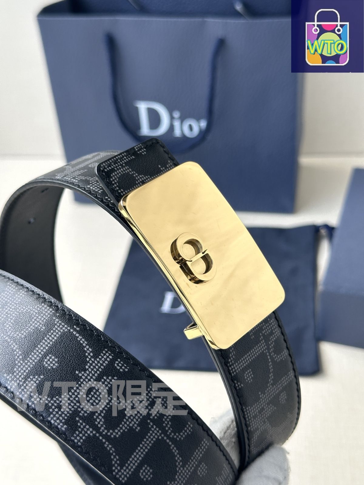 今日特価】Dior CD Icon メタルベルトバックル - メルカリ