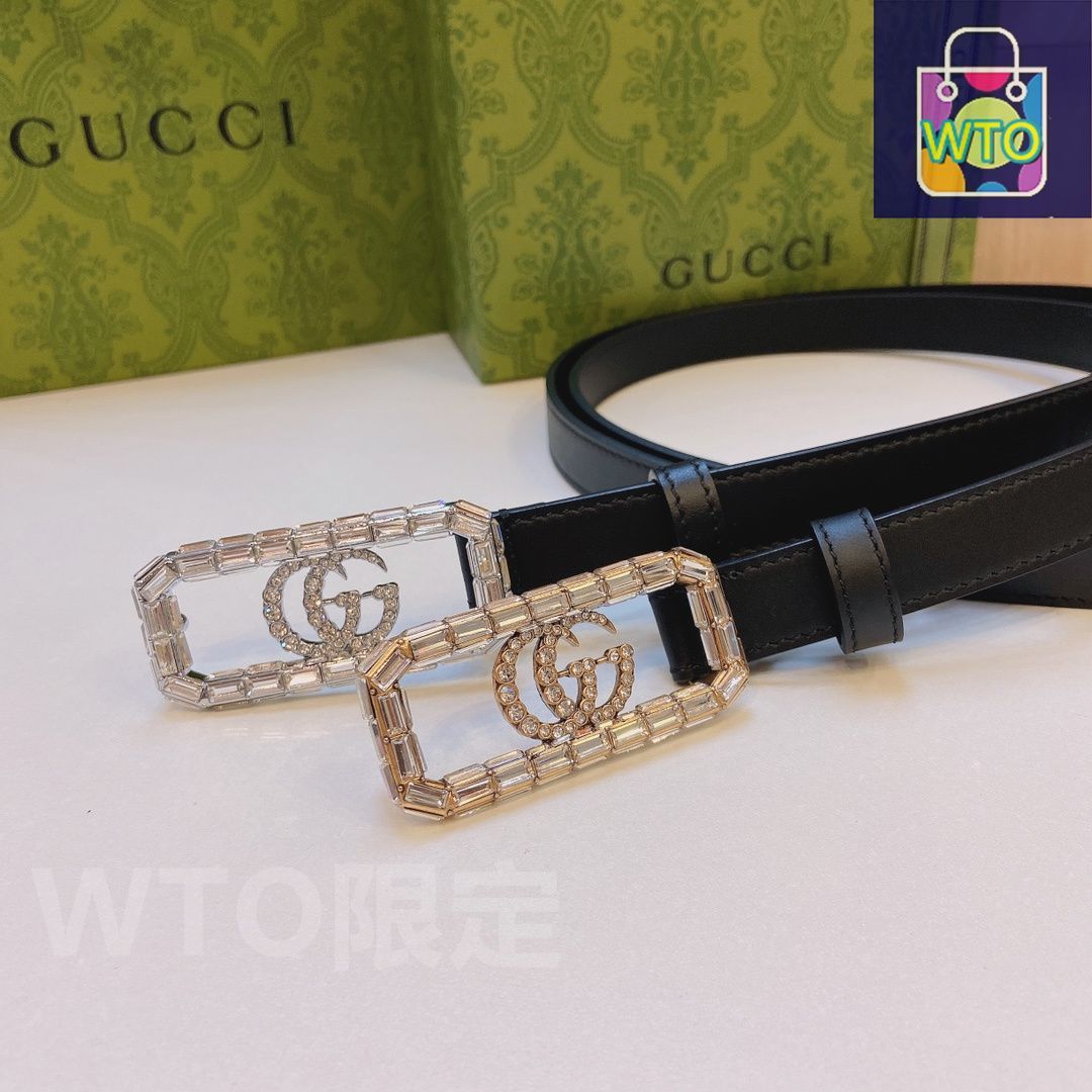 グッチ　GUCCI ベルト　未使用品 GUCCI グッチ オールドグッチ GGバックル ベルト レザー 革