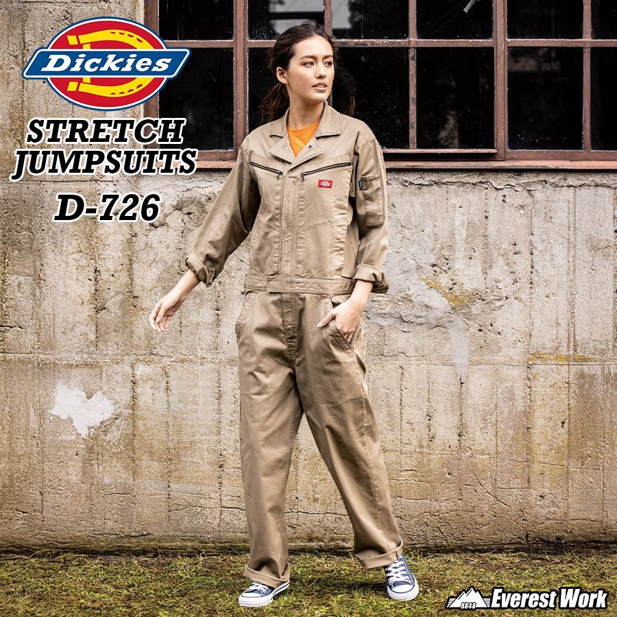【未使用】Dickies/ディッキーズ カバーオール つなぎ 長袖/XL /080 : Dickiesディッキーズ 長袖 カバーオール つなぎ