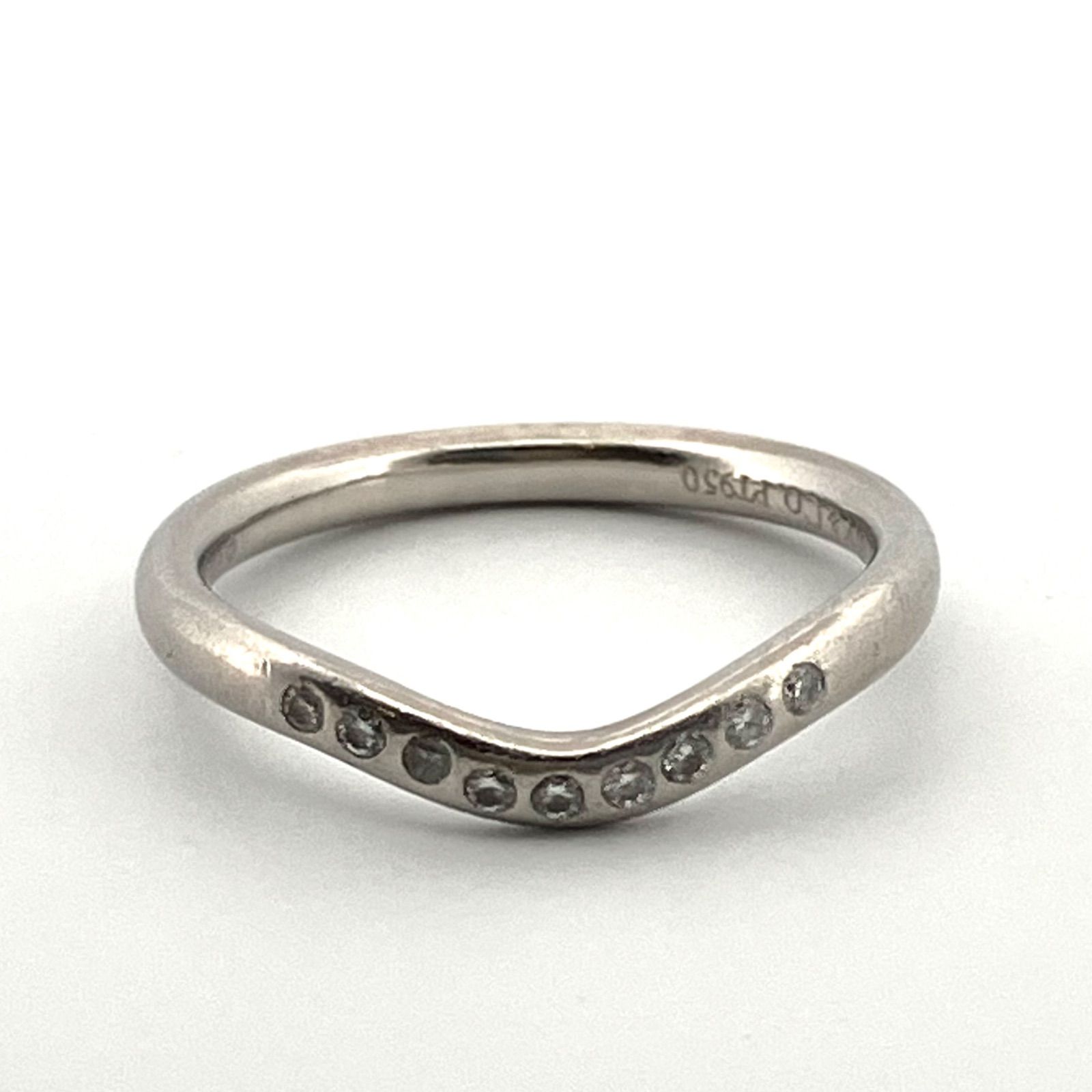 鑑定済み】正規品 難あり TIFFANY＆CO ティファニー リング Pt950 